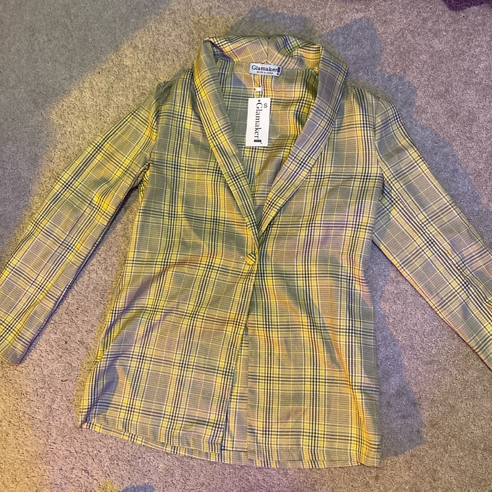 Blazer set with shorts- never worn and tags are still attached